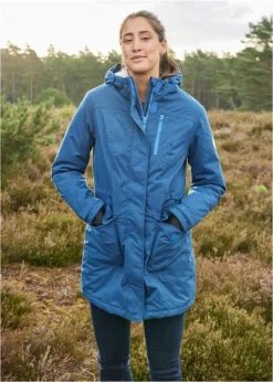 Parka Fonctionnelle Imperméable Avec Polaire Peluche Et Capuche -Mode Femme 22191645 LNlscive