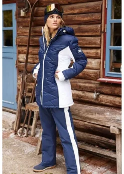 Pantalon De Ski Thermo Fonctionnel, Détails Réfléchissants, étanche, Straight -Mode Femme 22209574 abtetUqr