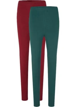 Lot De 2 Leggings Extensibles -Mode Femme 22214159 ol4GyDEP