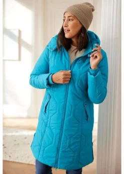 Manteau Court Avec Surpiqûres Diamant Et Zips Latéraux -Mode Femme 22217696 de1bFyQV