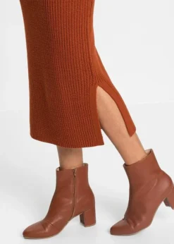 Jupe Midi En Maille -Mode Femme 22219929 VYU2G9zF