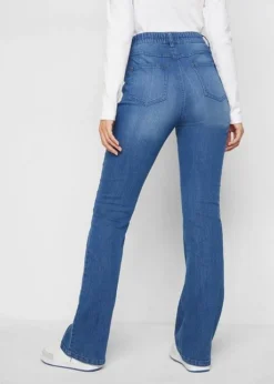 Jean Bootcut, Taille Haute Et Confortable -Mode Femme 22229520 M0kQQfkp