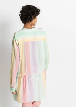 Rainbow Chemisier Long Avec Effet Dégradé En Viscose -Mode Femme 22229611 9n0q40uz