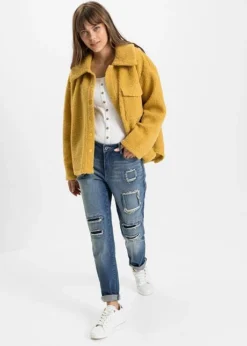 Rainbow Jean Boyfriend Avec Détails Destroyed -Mode Femme 22244599 i1NeF0yq