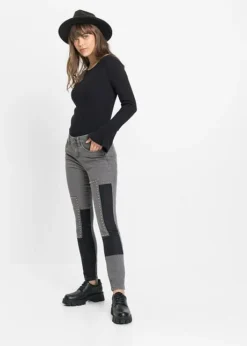 Rainbow Jean Skinny Avec Color Block -Mode Femme 22244828 HfFeUVIZ