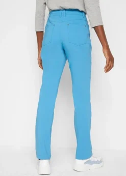 Pantalon Extensible En Bengaline Avec Taille Confortable, Straight -Mode Femme 22248001 qgXIdXBu