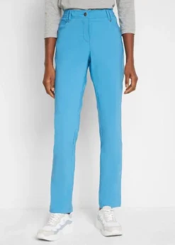 Pantalon Extensible En Bengaline Avec Taille Confortable, Straight -Mode Femme 22248004 MtLJT9OF