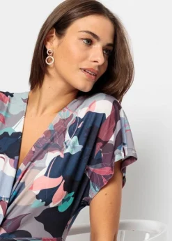 Robe En Jersey Avec Détail Nœud -Mode Femme 22263066 wGeYimjX