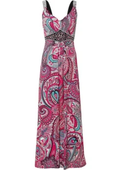 Robe Longue Avec Applications