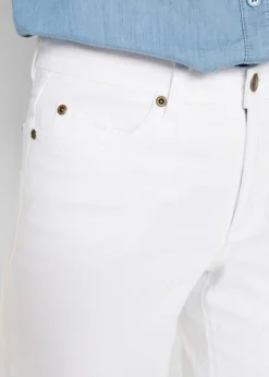 Jean Large Taille Mi-haute, Stretch -Mode Femme 22266696 L0mB7Rk5