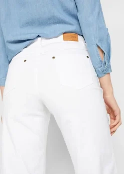 Jean Large Taille Mi-haute, Stretch -Mode Femme 22266714 wpcPa6F0