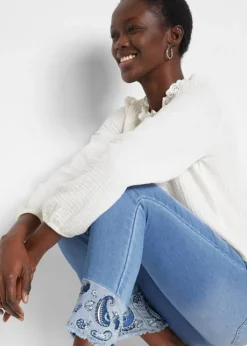 Jean Avec Broderies -Mode Femme 22268360 dDkvYI9c