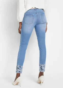 Jean Avec Broderies -Mode Femme 22268361 vzAfcnf8