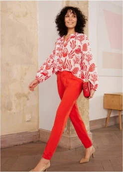 Pantalon, Loose Fit -Mode Femme 22272222 asGvJyGe