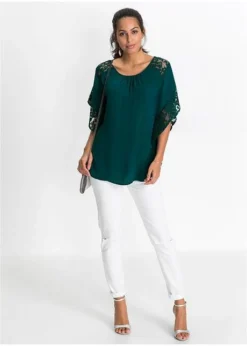 Blouse Avec Détails En Dentelle -Mode Femme 22275944 8P4Okipd