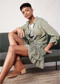 Rainbow Jupe à Base Volantée -Mode Femme 23000271 8tlQPb14