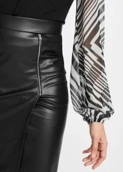 Jupe Crayon Enduite -Mode Femme 23002857 r1hmNXxe