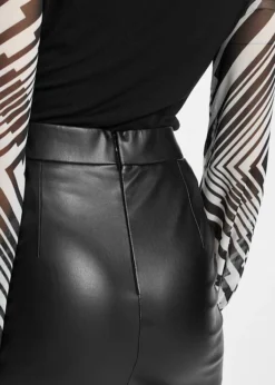 Jupe Crayon Enduite -Mode Femme 23002859 HuUnjKP2