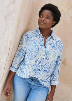 Chemisier Oversize Imprimé -Mode Femme 23010303 iTuexrQu