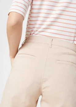 Short En Twill Large -Mode Femme 23011323 396iGCPs