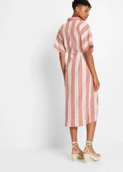 Rainbow Robe Portefeuille En Lin Majoritaire -Mode Femme 23015226 12bYCLBE