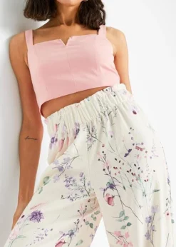 Rainbow Pantalon En Jersey Crêpe Avec Imprimé Floral 10 Rainbow Pantalon En Jersey Crêpe Avec Imprimé Floral -Mode Femme 23017331 vC1aBAPa