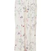 Rainbow Pantalon En Jersey Crêpe Avec Imprimé Floral