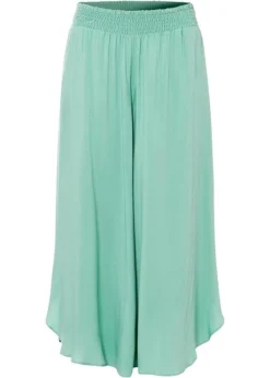 Jupe-culotte Avec Taille Entièrement élastiquée -Mode Femme 23018118 p1cVH4Vh