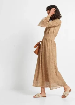 Robe Longue Aspect Crochet -Mode Femme 23018879 fnPGVxrH