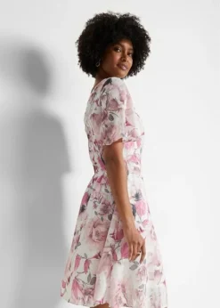 Robe En Chiffon Avec Jacquard -Mode Femme 23019203 z6QFYyuz