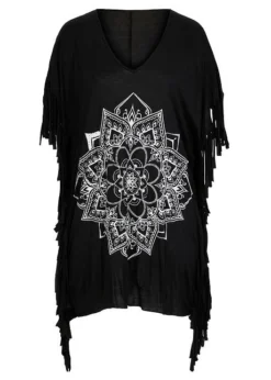 Robe-tunique De Plage En Viscose 13 Robe-tunique De Plage En Viscose -Mode Femme 23022584 nSxl2Qom