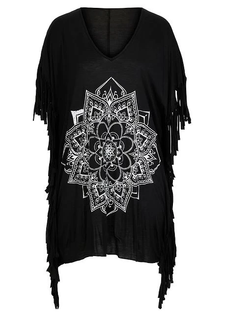 Robe-tunique De Plage En Viscose 7 Robe-tunique De Plage En Viscose – Image 7