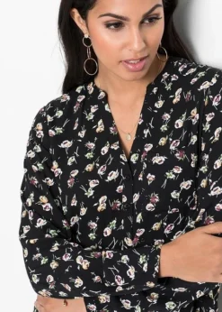 Blouse Encolure En V -Mode Femme 23031858 HDIJWYmV