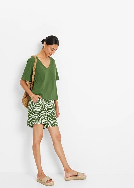 Short En Jersey Viscose Avec Taille Confortable 4 Short En Jersey Viscose Avec Taille Confortable – Image 4