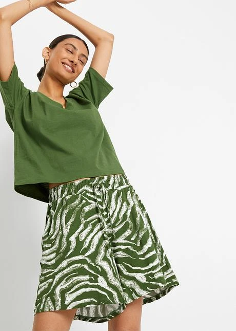 Short En Jersey Viscose Avec Taille Confortable 5 Short En Jersey Viscose Avec Taille Confortable – Image 5