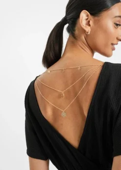 Robe à Manches Papillon Avec Collier -Mode Femme 23035124 bHJYIstf