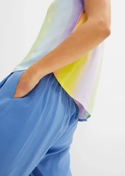 Rainbow Blouse Avec Effet Dégradé En Viscose -Mode Femme 23039463 DzSoIXyW