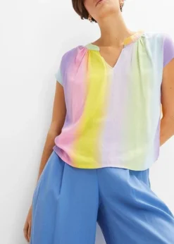 Rainbow Blouse Avec Effet Dégradé En Viscose -Mode Femme 23039464 jZZOiEe0