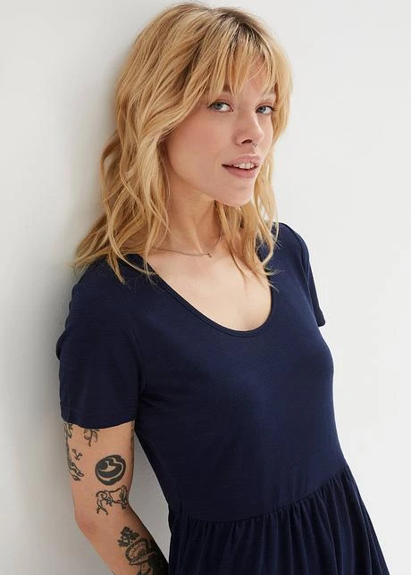 Robe Avec Motif Structuré 5 Robe Avec Motif Structuré – Image 5