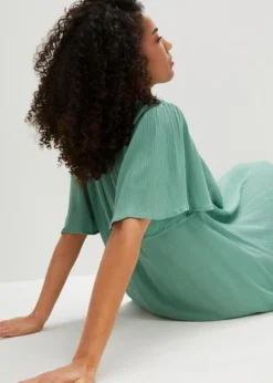 Robe Caftan Longue En Tissu Crêpe, Coupe Ample -Mode Femme 23043802 QgaA4e4S