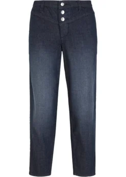 Jean Mom, Taille Moyenne, Longueur Genou -Mode Femme 23044900 2Z9mvRAy