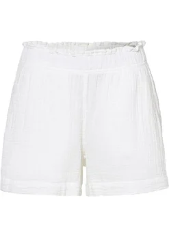 Short En Gaze De Coton -Mode Femme 23047007 P0IxQBYV