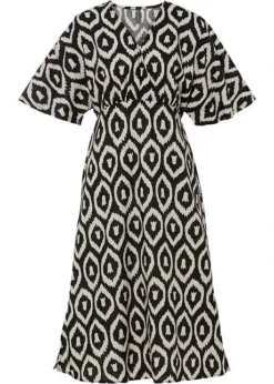 Rainbow Robe Avec Imprimé Ornemental