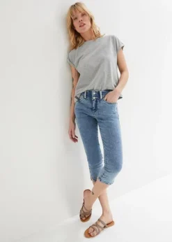 Jean Skinny, Taille Moyenne, Longueur Genou, Extensible -Mode Femme 23050136 YZvrXNik