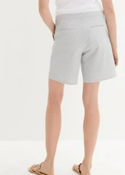 Short En Crépon De Coton Avec Taille Confortable Ajustable 8 Short En Crépon De Coton Avec Taille Confortable Ajustable -Mode Femme 23062048 gpiRkwAD