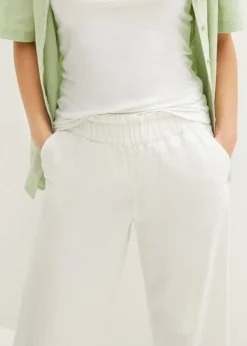 Jupe-culotte En Lin, Longueur Mollet -Mode Femme 23063648 ciVWb8Pg