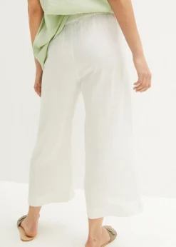 Jupe-culotte En Lin, Longueur Mollet -Mode Femme 23063662 OkGHxAGv