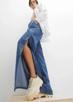 Rainbow Jean Large Avec Fente En Lyocell 12 Rainbow Jean Large Avec Fente En Lyocell -Mode Femme 23064206 Miah9jYz