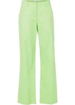 Pantalon En Lin Majoritaire Avec Taille Confortable, Loose Fit -Mode Femme 23066446 DMNqyw4s