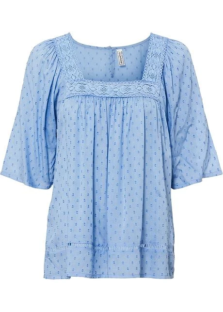 Rainbow Blouse Transparente à Dentelle Crochet 1 Rainbow Blouse Transparente à Dentelle Crochet